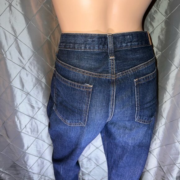 American Eagle Outfitters Women 12 Denim Blue Vintage Hi-Rise Stretch Jeans - Picture 5 of 8